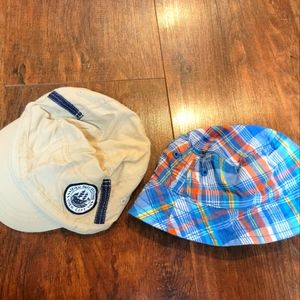 2 Children's Place 0-6 months boys hats. Excellent condition.